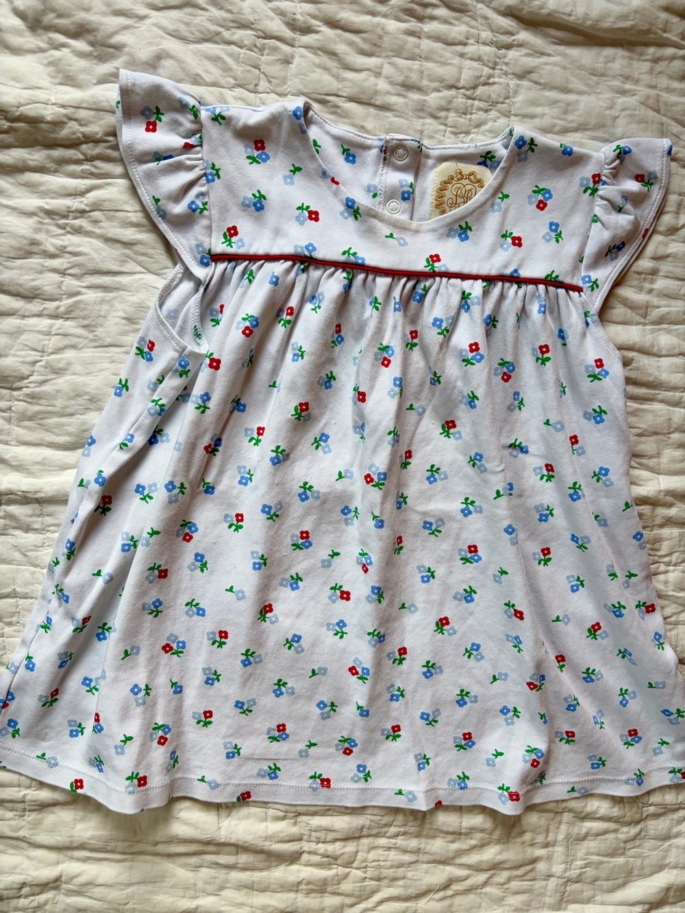 The Beaufort Bonnet Company Youth Floral Blouse, 8 years